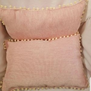 Pink Home Decor Pillows - Set of 2